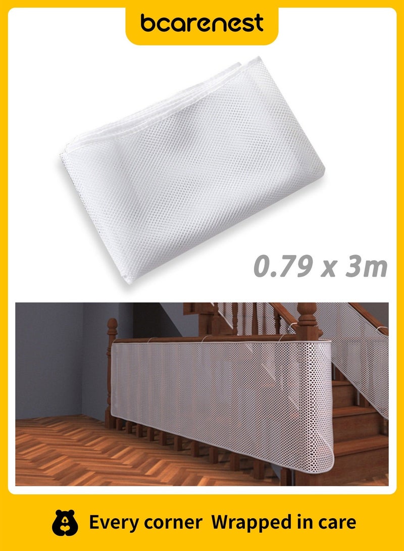 Bcarenest Durable Safety Net for Children, Ideal Banister Guards for Home Safety - Image 2