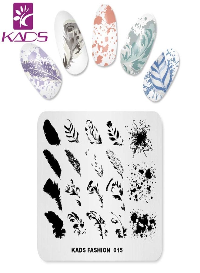 KADS Nail Art Stamp Plate Fashion Series Nail stamping plate Template Image Plate Nail Art DIY Decoration Tool - Image 3