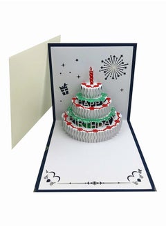 Y&D 3D Birthday Cards, SYOSI Warming LED Light Cake Music Happy Card Postcards Pop Up Greeting Cards Laser Cut Best for Mom, Wife, Sister, Boy, Girl (1 Pack 5.9 Inch)  - Image 5