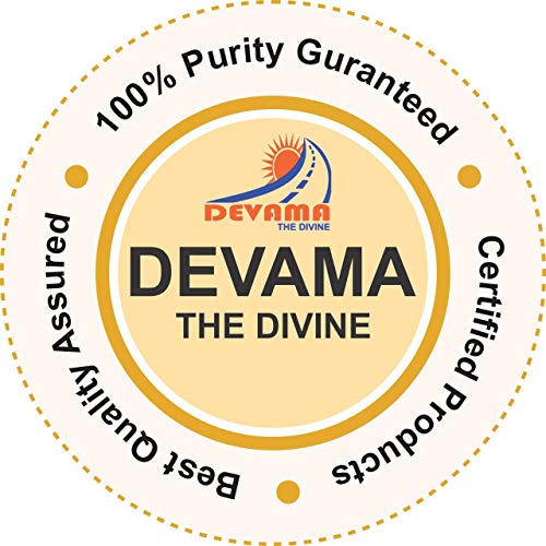 Devama The Divine™ Grey Colored Original Kamal GATTA MALA/Kamal Garland + White colored11 GOMATI Chakra for Pooja+21 GOONJA Seeds/CHIRMI Seeds in red and Black Color - Image 4