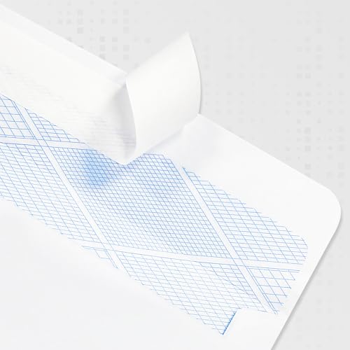Yeplan 60PCS #10 Envelopes Letter Size Self Seal Business Envelopes No Window Security Mailing Envelopes Size 4-1/8 x 9-1/2 Inch - White 24LB Paper - Image 5