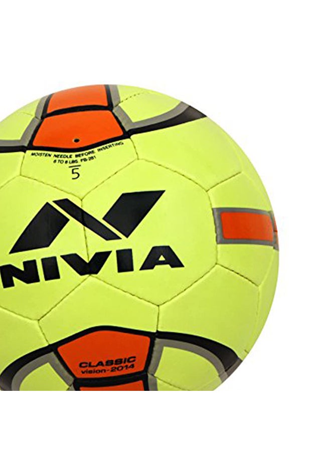 Nivia Classic Football | Size: 05 | Stitched Training Ball | 32 Panel Soccer Ball | Outdoor Sport - Image 5