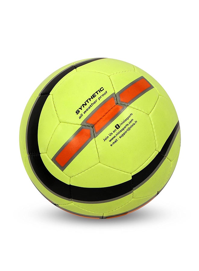 Nivia Classic Football | Size: 05 | Stitched Training Ball | 32 Panel Soccer Ball | Outdoor Sport - Image 3