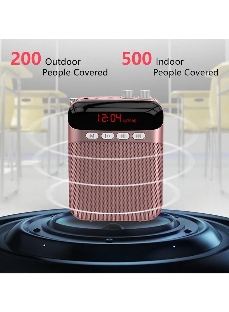 Portable Voice Amplifier for Teachers, Personal Microphone Wireless Voice Amplifier, Speaking Rechargeable PA System Microphone for Teachers/Training/Meeting/Tour Guide/Yoga/Classroom - Image 2