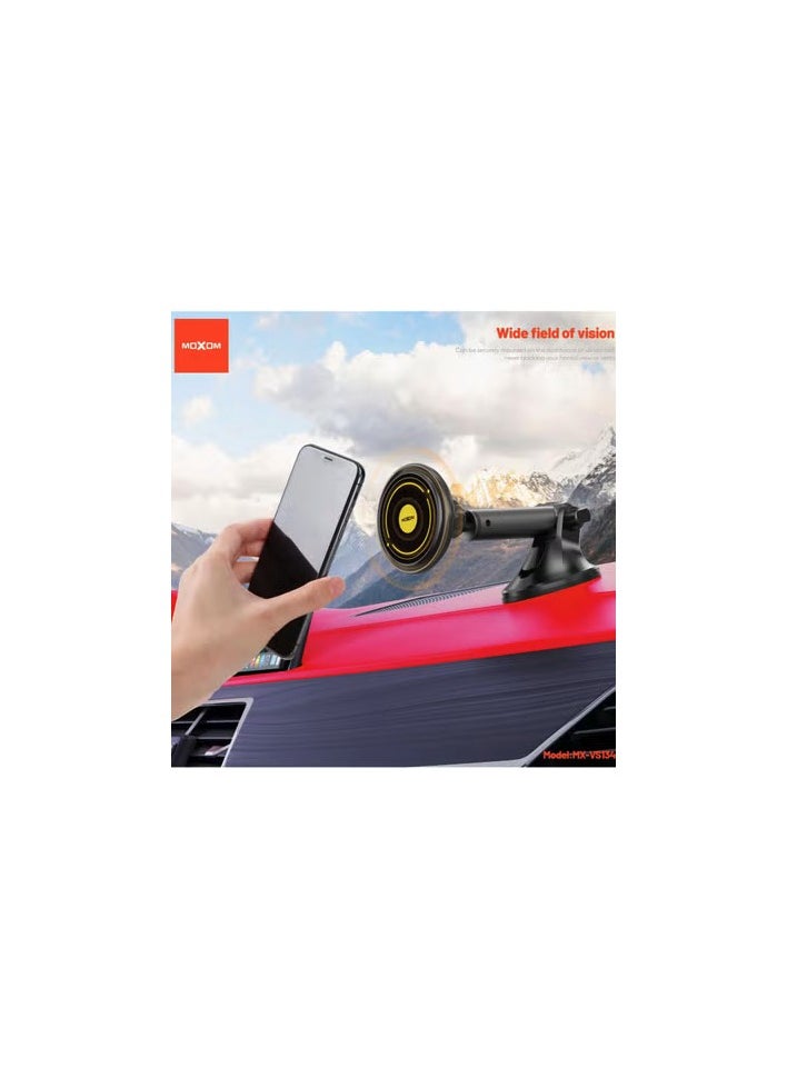 MOXOM MX-VS134 Magnetic Car Phone Holder Fits iPhone and all,  Fit For MagSafe, 360° Rotatable Mobile Stand ,  Perfect for All Cars, Secure and Adjustable Car Mount.  - Image 2