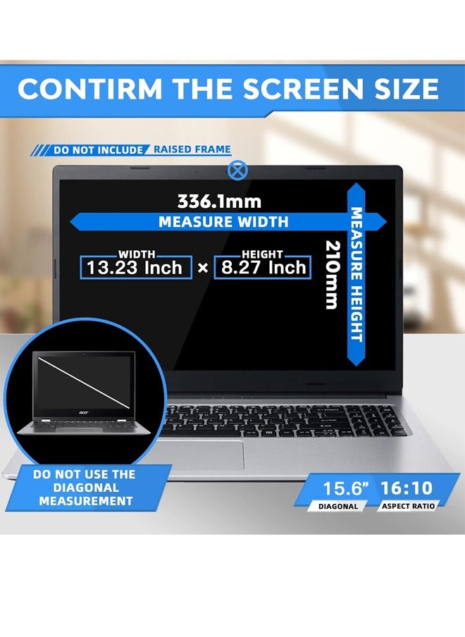 Taimi 12 inch Laptop Screen Protector Compatible with 12" Laptops with Aspect Ratio 16:9 Anti Scratch and Anti Fingerprints  - Image 3