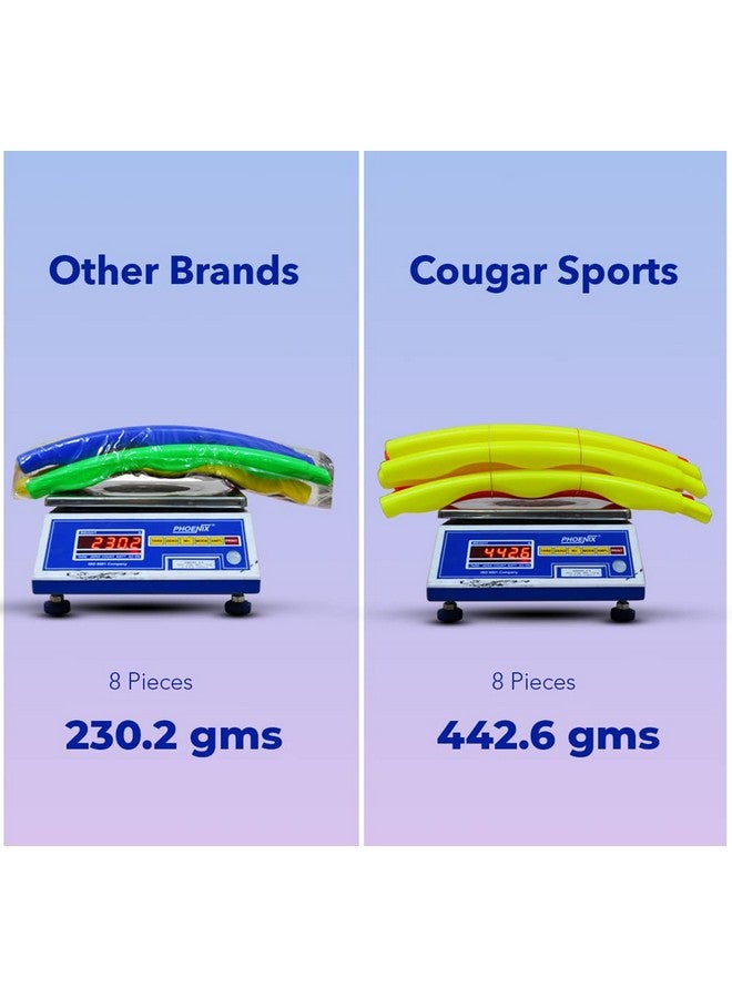 COUGAR Plastic Segmented Hoola Hoop Exercise Ring 36 Inches, Orange - Image 5