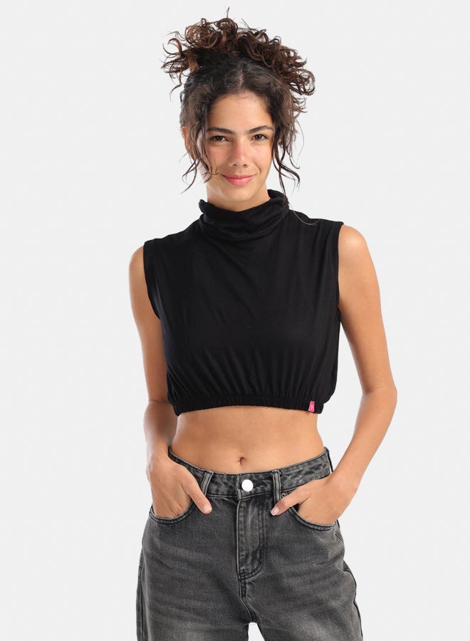 Carina High Neck Sleeveless Neck Cover - Image 1