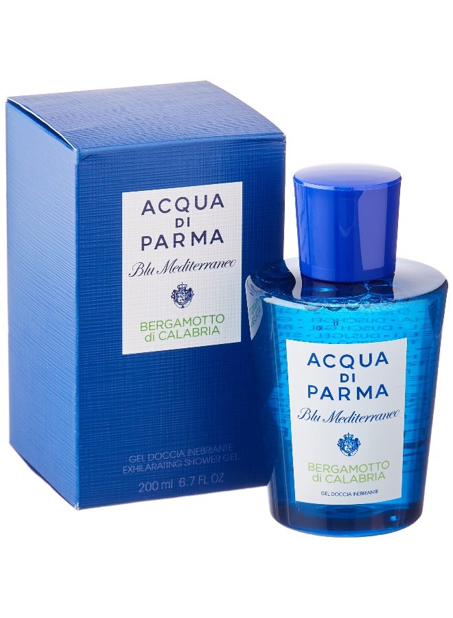 Acqua Di Parma Blu Mediterraneo Bergamotto Di Calabria Exhilarating Shower Gel, 6.7 Ounce  - Image 1
