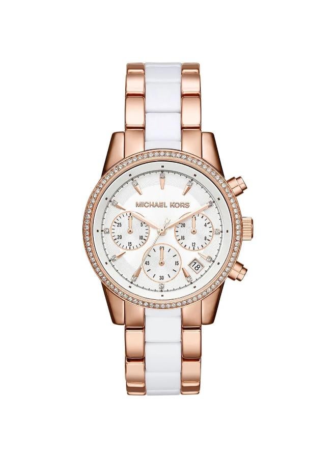 Michael Women's Ritz Chronograph Watch MK6324 - Image 1