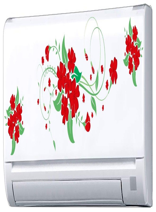 Decopix 'ac Sticker Fridge Sticker Wall Sticker Split Ac Stickers Air Conditioner Sticker - Standard Size (Fit for All Models/Sizes/Brands) (Vinyl, Multicolor)' - Sm6020 - Image 1