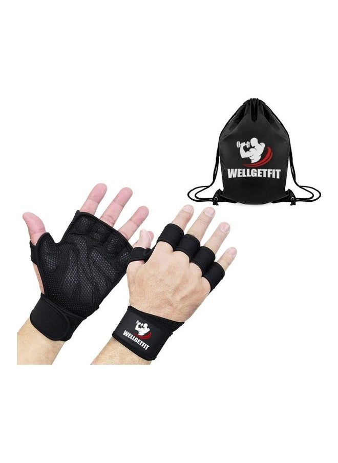 NIBEMINENT Anti-Slip Weight Lifting Gym Gloves S  - Image 1