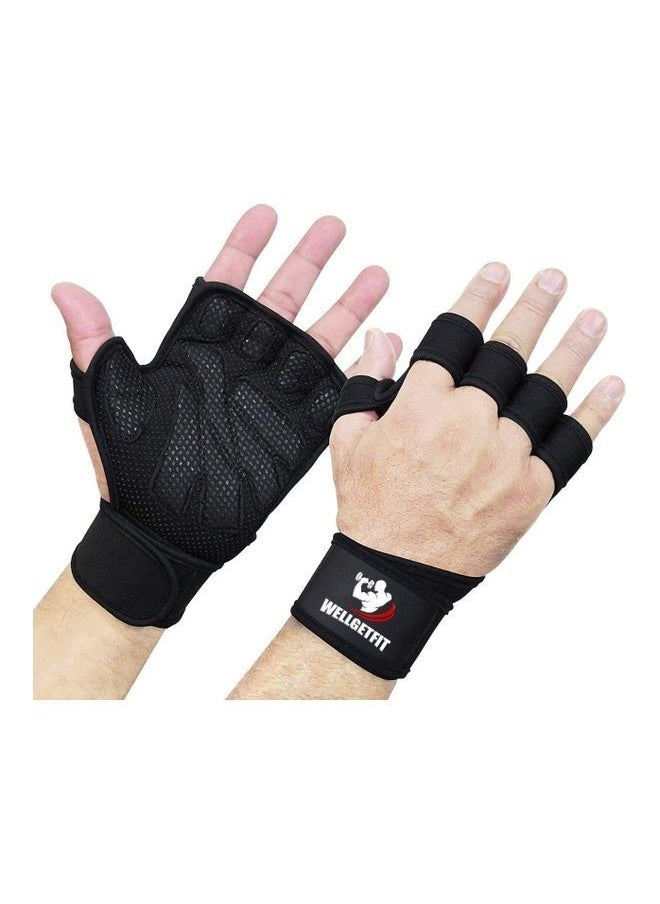 NIBEMINENT Anti-Slip Weight Lifting Gym Gloves S  - Image 2