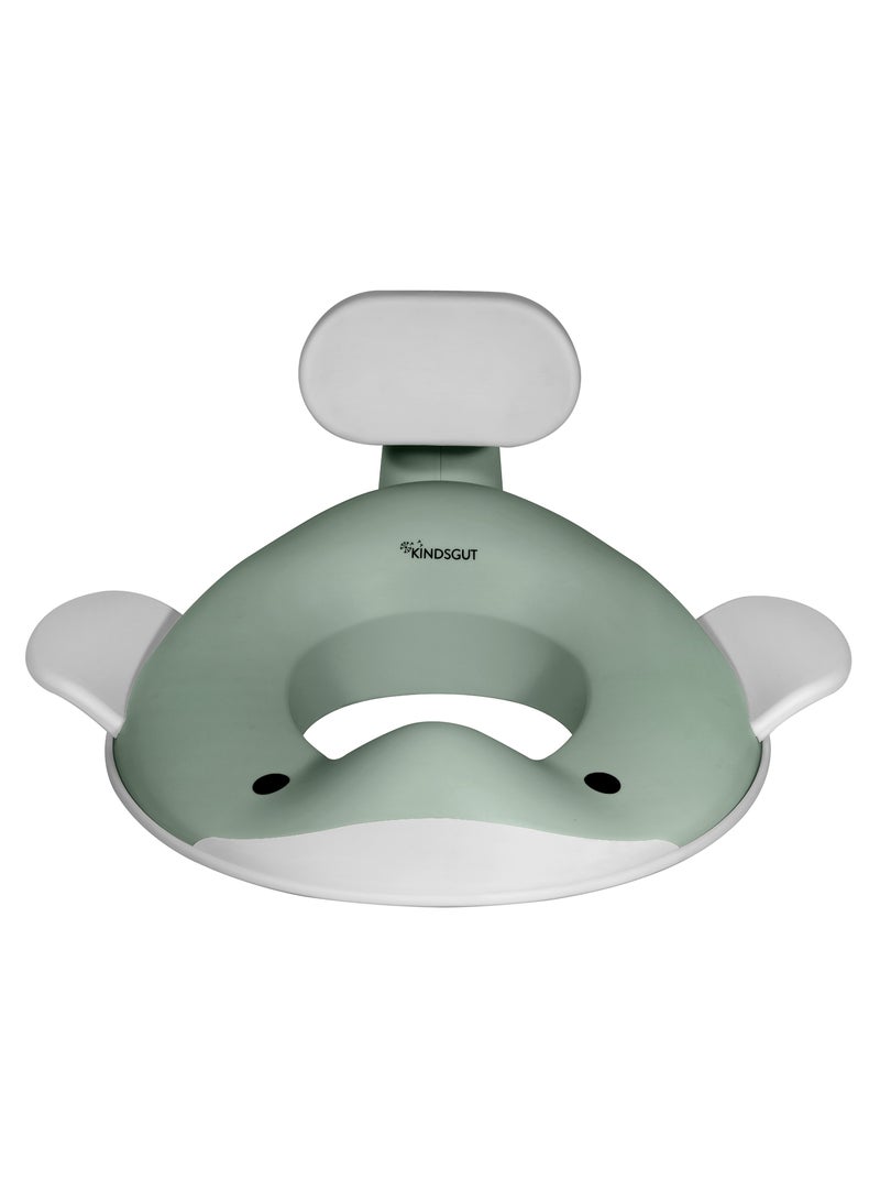 كيندسغوت Whale Toilet Trainer Seat – Pistachio - Image 1