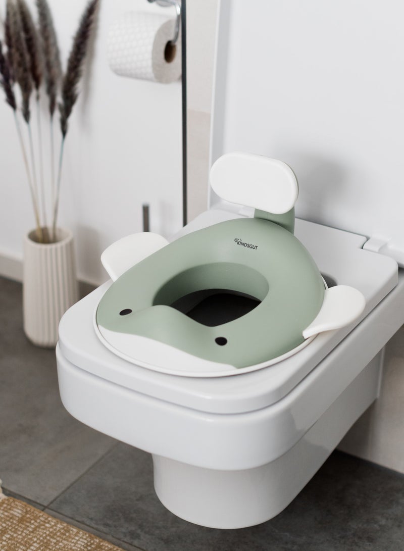كيندسغوت Whale Toilet Trainer Seat – Pistachio - Image 3