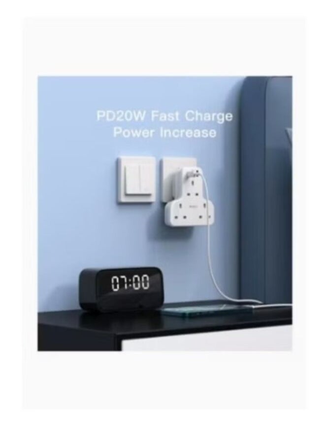 يسيدو محول مقبس حائط 20 وات 13 أمبير PD/QC  - Image 3