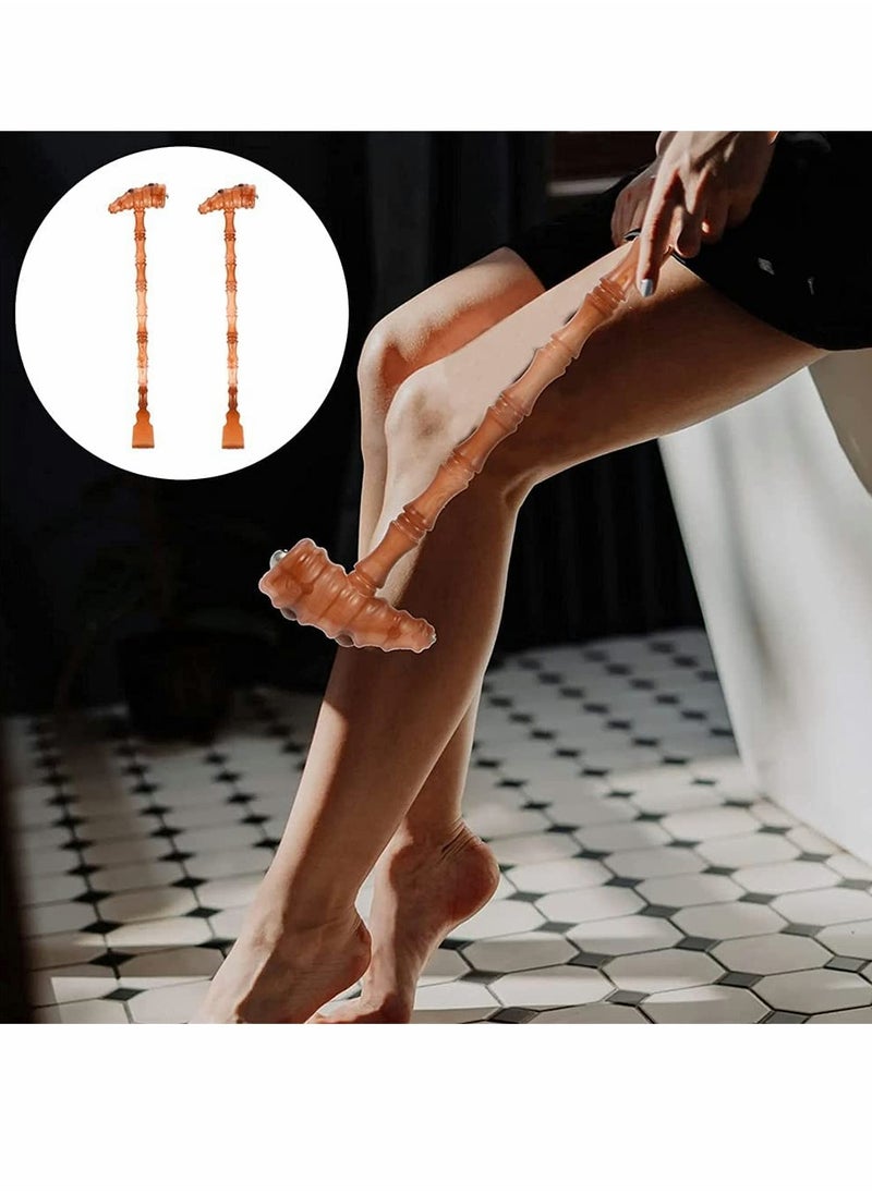 Excefore Manual Massager Hammer, 2 Pcs Head Neck Hammer Manual Hammer Massager Knocking Hammer Double Head Back Scratcher Body Hammer Tool for Neck Back Legs  - Image 3
