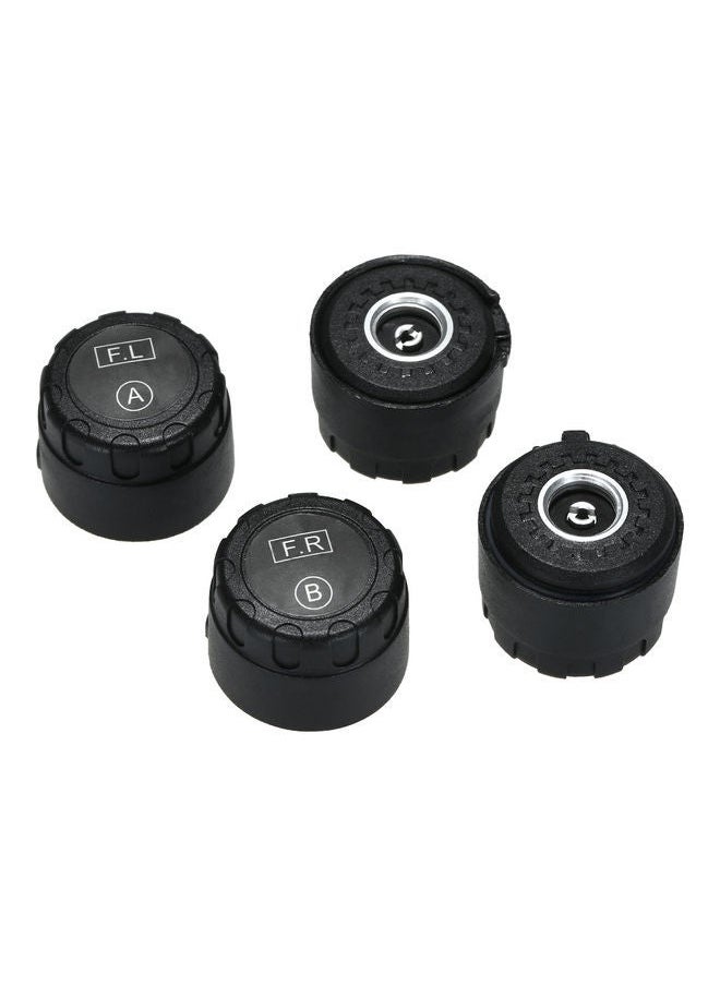 NIBEMINENT - Solar Energy Tire Pressure Monitoring System with Clear LCD Display - Image 1