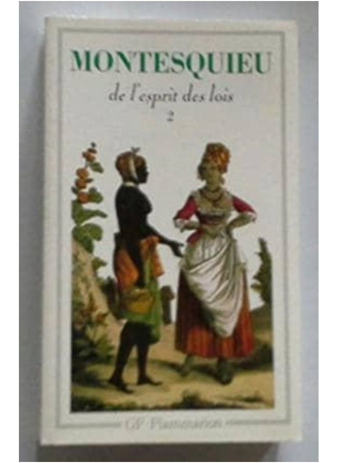 De L'Esprit Des Lois 2 - Paperback 
