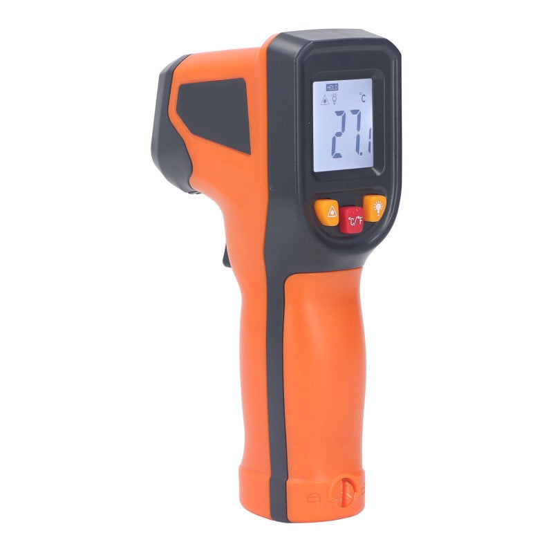 NJTY Infrared Thermometer -50~400℃ (-58℉~752℉) Durable ABS Material Laser Target Indicator Digital Temperature Gun - Data Preservation Function Backlit Display for Industrial & Household Surface Temperatur - Image 1