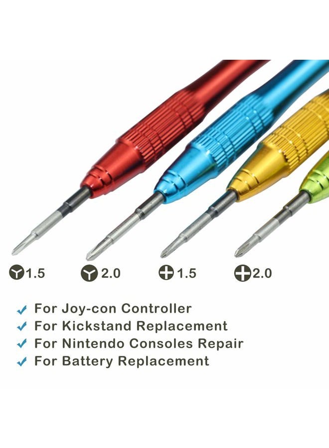 AKTOO Y00 Screwdriver for Nintendo Switch, Y Shape Triwing Tripoint Screwdriver and Phillips PH00 Screwdriver Set, Repair Tool Kit for Nintendo Wii DS Lite DSi 3DS GBA SP NDS - Image 2
