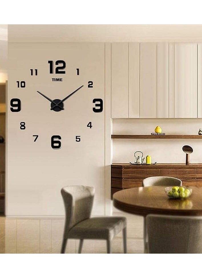 Modern DIY Large Wall Clock