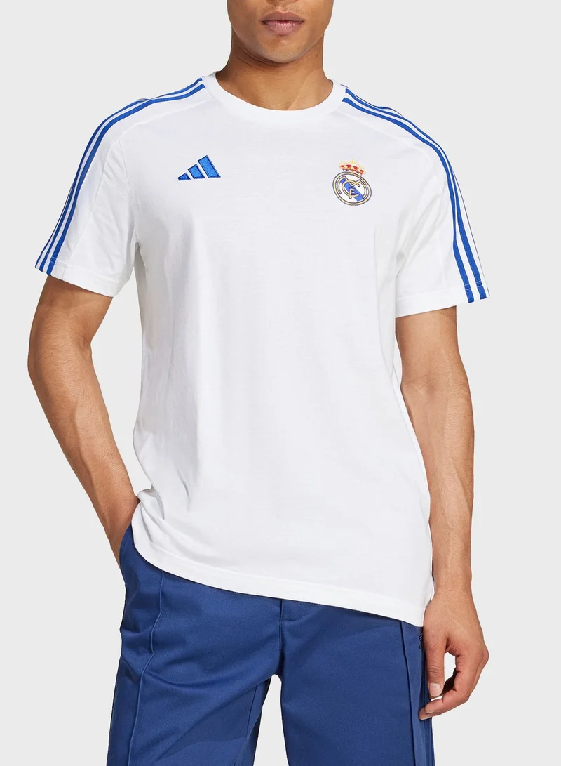 adidas تيشيرت دي ان ايه بشعار فريق ريال مدريد