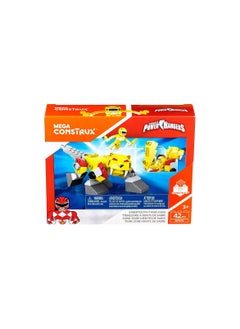 MEGA CONSTRUX Mega Construx Power Rangers Sabertooth Zord Building Kit 