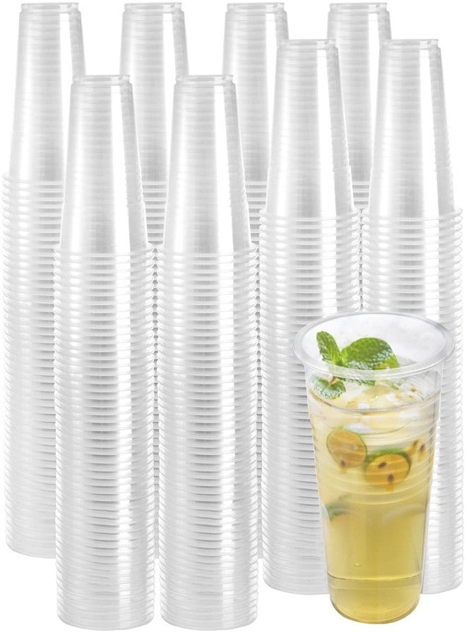 Frcctre 400 Pack 10 oz Clear Plastic Cups, Disposable Plastic Cold Party Drinking Cups Tumblers for Party, Picnic, BBQ, Travel and Events - Image 1