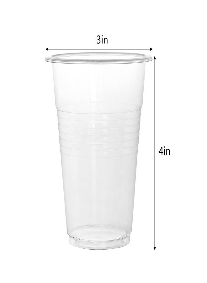 Frcctre 400 Pack 10 oz Clear Plastic Cups, Disposable Plastic Cold Party Drinking Cups Tumblers for Party, Picnic, BBQ, Travel and Events - Image 2