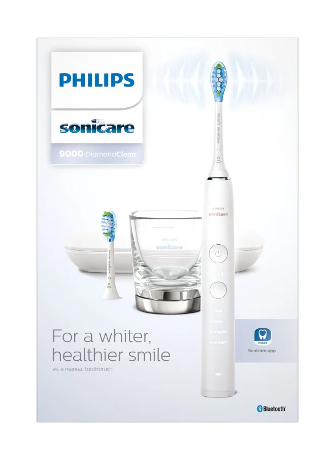 PHILIPS SONICARE Diamond Clean Smart White HX9913/17, Certified UAE 3 Pin