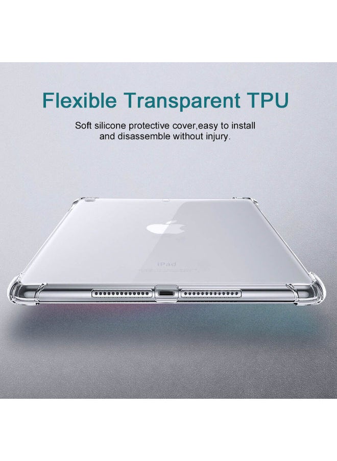 SHOPI - For Apple-10.2-Inch iPad (8th, 7th Gen) New Soft TPU Silicone Case Cover Durable - Image 1