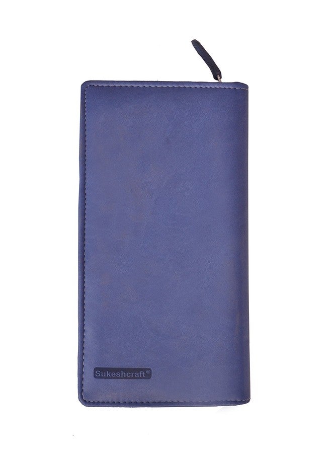 سوكشكرافت حامل جوازات سفر Sukeshcraft RFID Safe 6 ذو 8 فتحات (أزرق سماوي) - Image 5