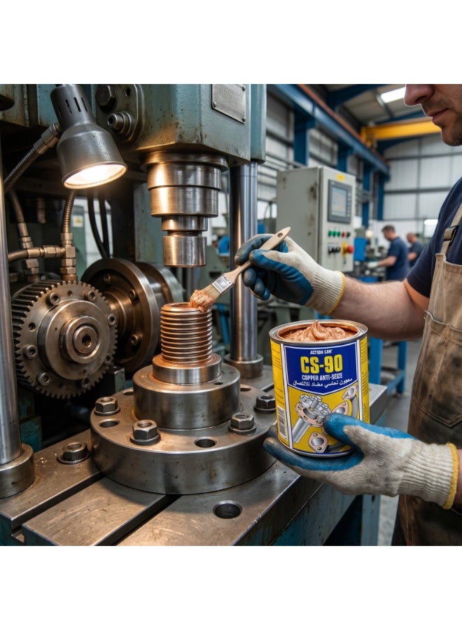 ®ACTION CAN CS-90 COMPOUND Copper Anti-Seize Paste -500G Anti-corrosion and anti-stick copper paste - Image 2