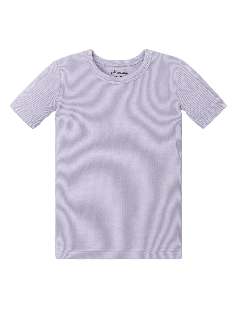 AVAUMA Newborn Baby Little Boys Girls Snug-Fit Pajamas Summer Short Sets Pjs Kids Clothes (S/Purple) - Image 2