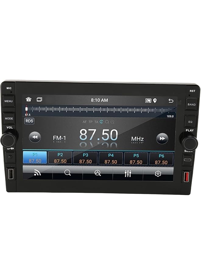 Jiawu Car Radio Player Hands- 9 Inch Car Multimedia Player 2 Din Stereo High Efficiency Safer Parking Universal With Backup Camera (2Gb+32Gb) - Image 1