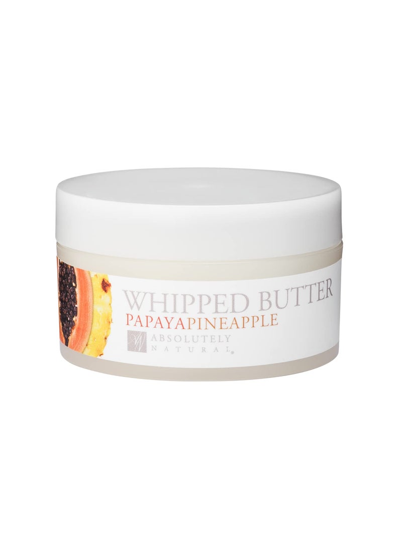 Absolutely Natural Papaya Pineapple Whipped Body Butter 5oz 