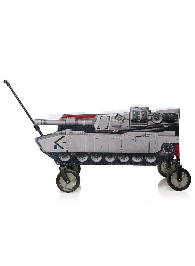Seeing Red Military Tank Wagon Cover Halloween Accessory - Image 1