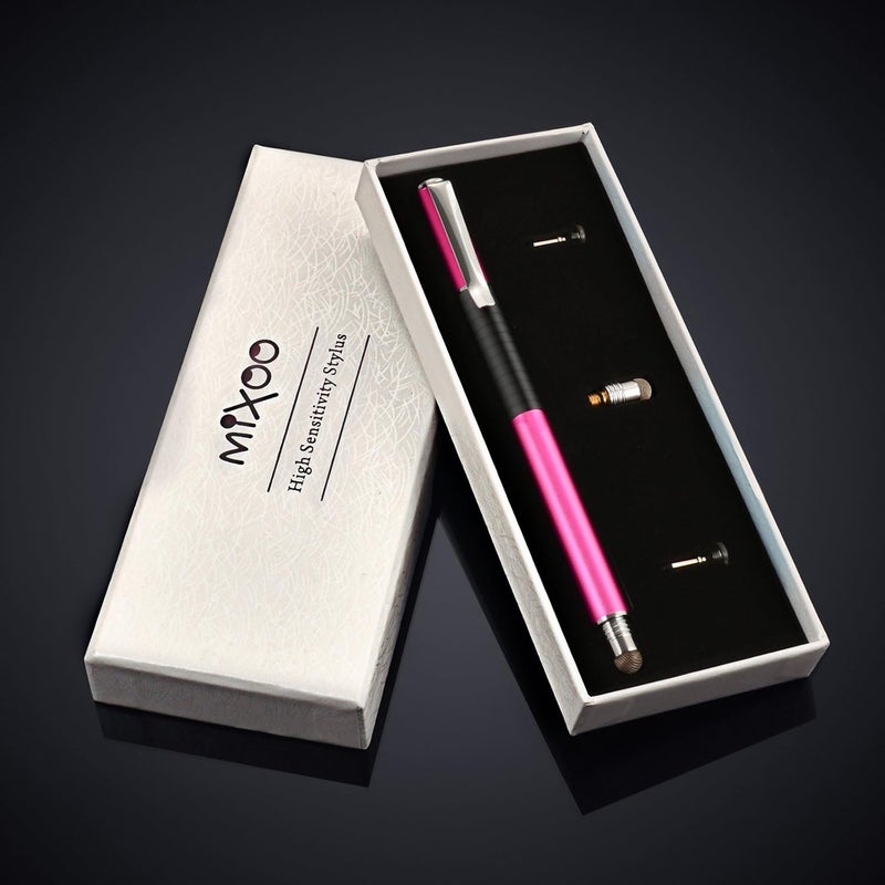 Mixoo Stylus Pen for Touchscreen, 2-in-1 Disc and Fiber Tip Sensitivity and Precision, Stylus for iPad, iPhone Tablet Phone Chromebook All Touch Screens Devices - Image 5