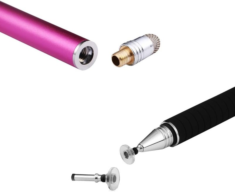 Mixoo Stylus Pen for Touchscreen, 2-in-1 Disc and Fiber Tip Sensitivity and Precision, Stylus for iPad, iPhone Tablet Phone Chromebook All Touch Screens Devices - Image 3