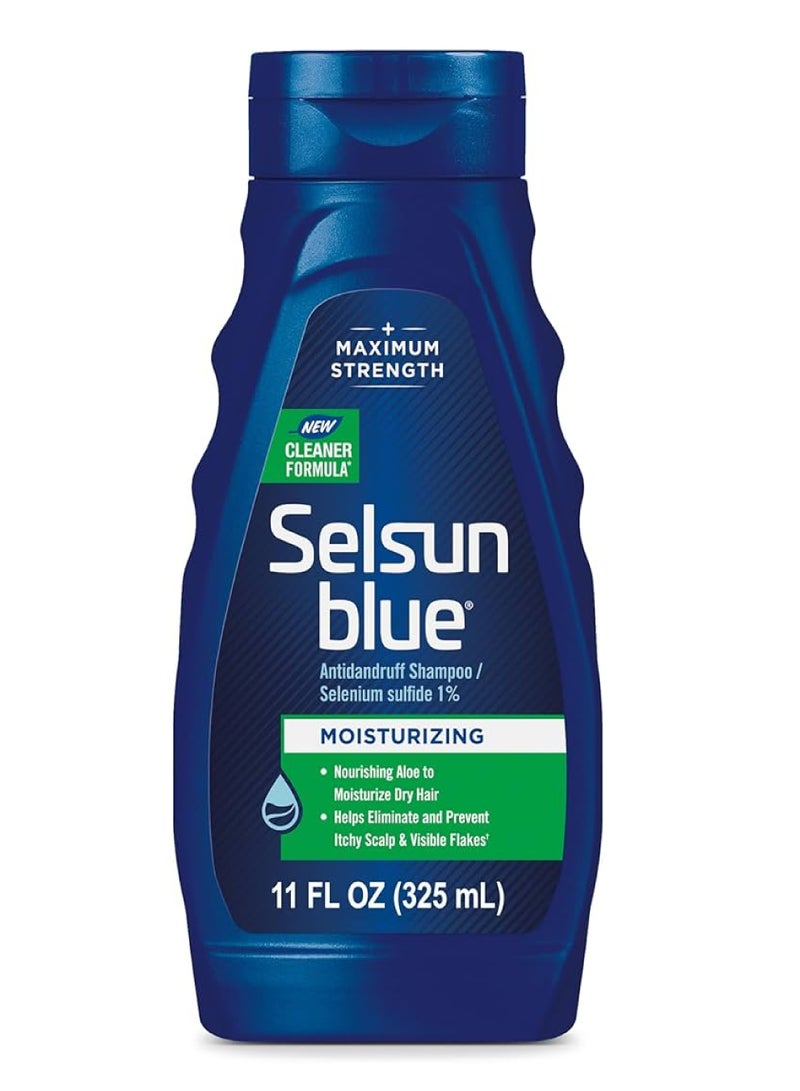 SELSUN BLUE MOISTURIZING ANTI-DANDRUFF SHAMPOO 325ML