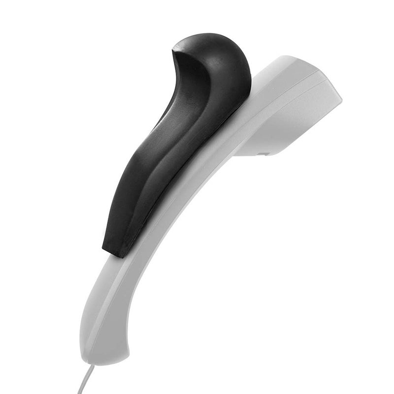 Power Gear Telephone Shoulder Rest, Hands Free Phone Conversations, Designed for Comfort, Strong Adhesive, Ergonomic Design, Black, 27636 - Image 1
