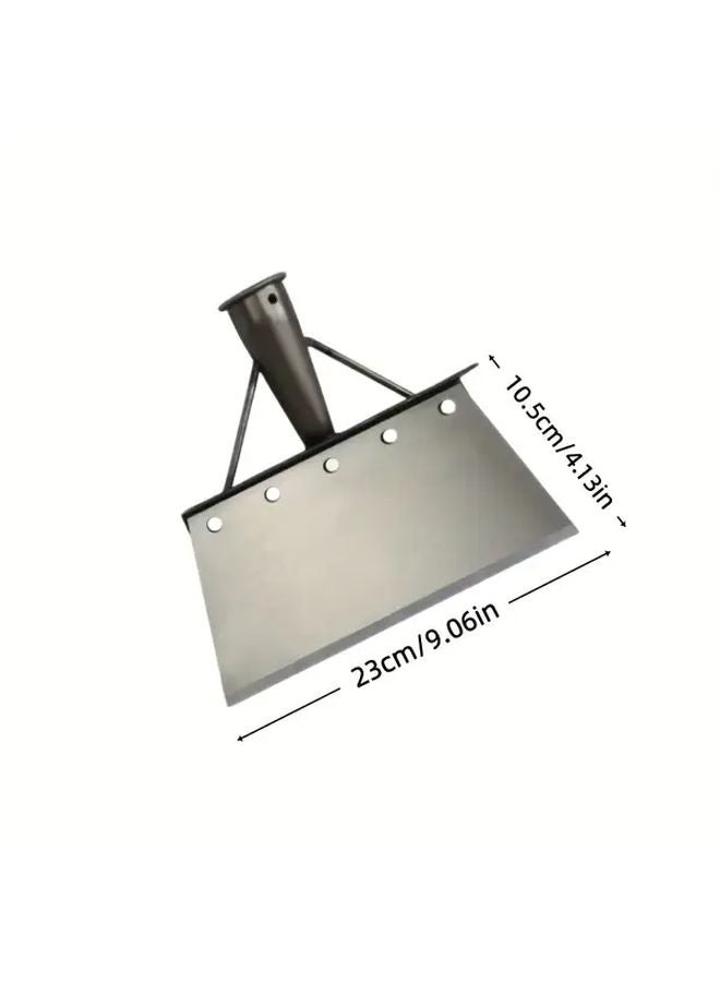 Heavy Duty Stainless Steel Garden Spade Wide Blade 23cm Digging Snow Shoveling Landscaping - Image 1