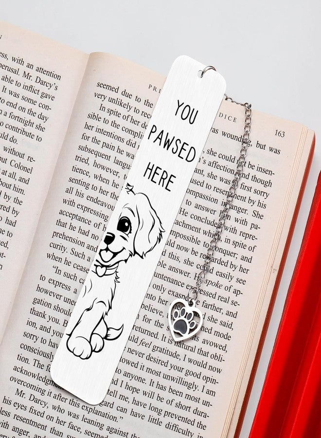 Vanlovemac Dog Bookmark Easter Gifts for Women Book Marks for Reading Women Men Book Lovers Gift for Women Dog Lovers Dog Mom Gifts for Her Golden Retriever Gift Readers Bookworm Bookish - Image 2