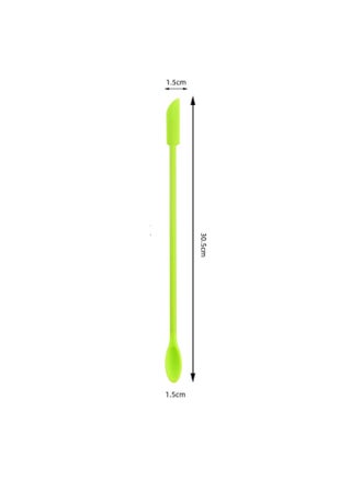 Mini Silicone Double-headed Sharp Scraper Spoon Cosmetic Skin Care Products Extraction Tool Set Including Avocado Jam Scraper-Specifications:Green# Long - pzsku/Z369ED15F2D675441CC02Z/45/_/1742807730/d4db22cd-fd2d-4f36-9362-9a054d8f0edd