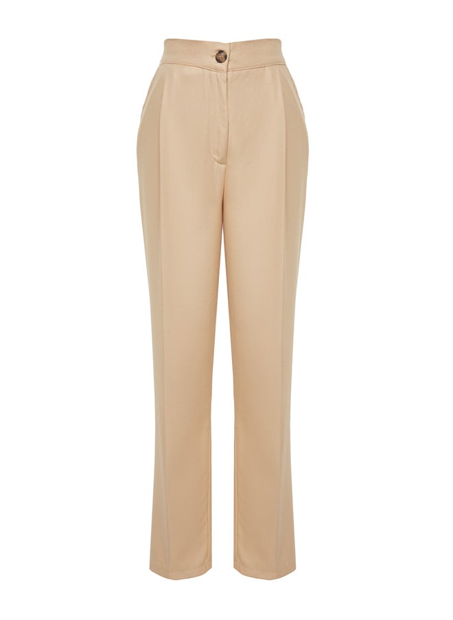 trendyol - Pants - Beige - Straight - Image 1