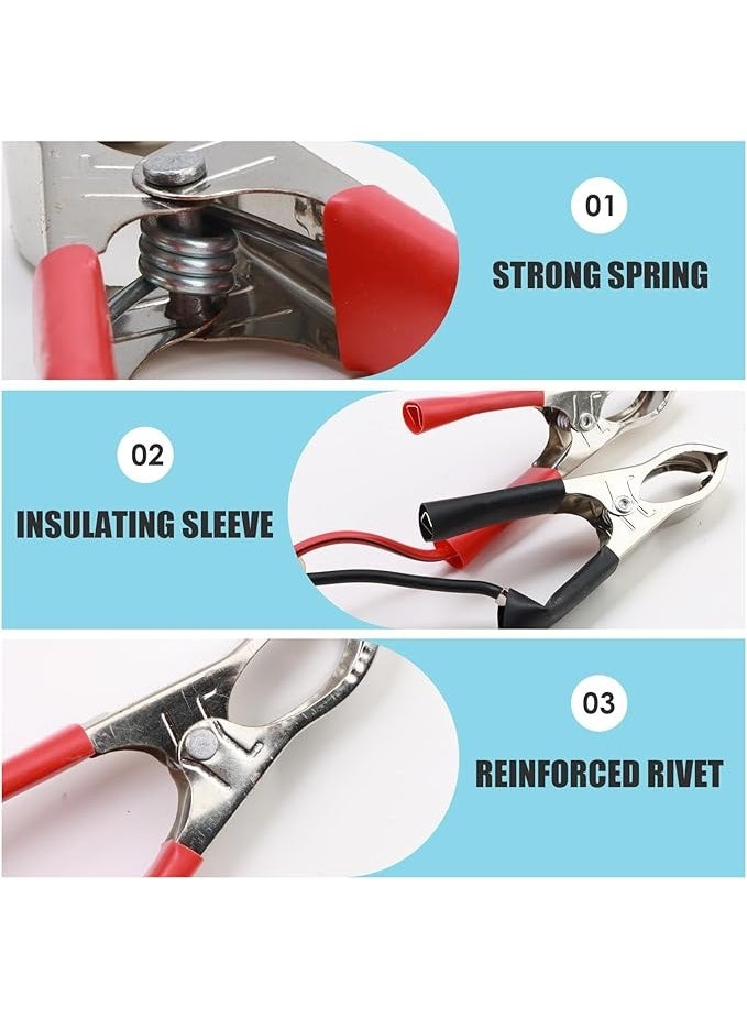 Car Battery Alligator Clips to Cigarette Lighter Socket - 12V/24V Power Converter - Heavy Duty Insulated Battery Clamp Extension for Camping, Cars, and Boats. - Image 5