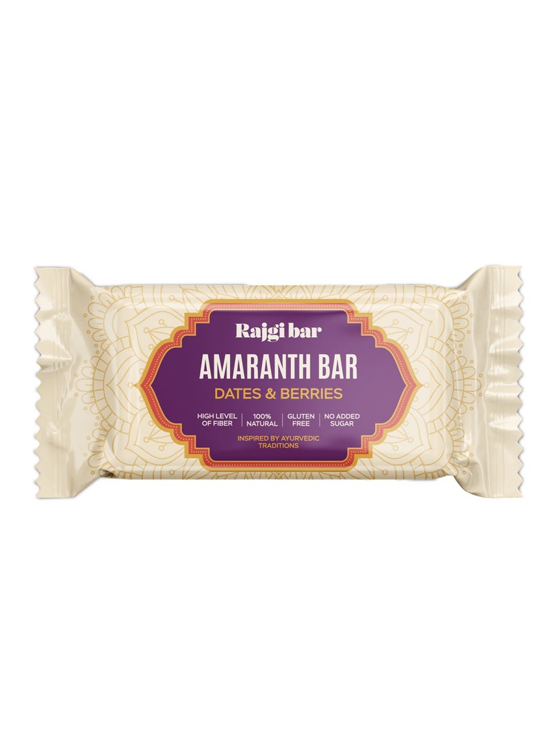 Rajgi Bar Dates And Berries Amaranth Bar - Image 1