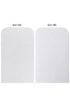 Pana 10Pcs Pana Jumbo Doublesided Emery Nail File For Manicure Pedicure Natural And Acrylic Nails White (Grit 100180)  - Image 4