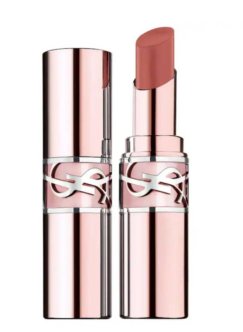 YVES SAINT LAURENT Candy Glow Sheer-Shine Colour & Care Lip Balm 3.1g -8B That Pink - Image 1